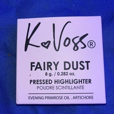 K Voss Fairy Dust Pressed Highlighter - Moonlight / Starkissed, 0.282 oz