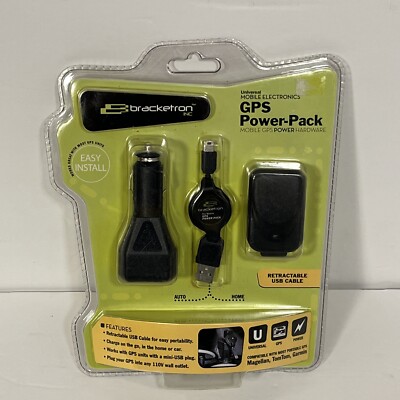 Bracketron GPS Power Pack Mobile Universal Portable Hardware Brand New