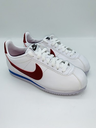 NIKE Women Cortez Leather Lace Up 