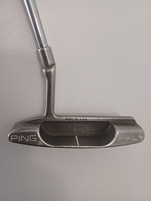 希少 PING PAL4 左パター ピン(PING) ステンレス・スチールパター パル4