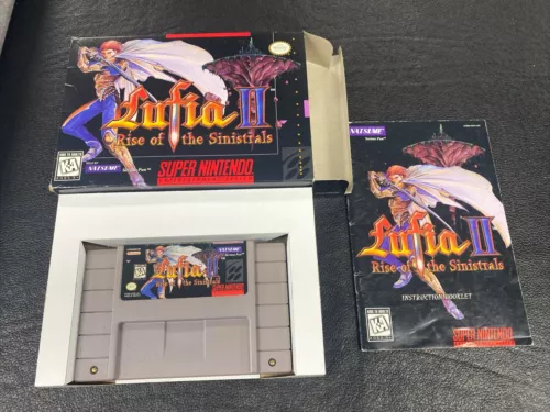 Lufia II: Rise of the Sinistrals (CIB/Authentic) Nice Shape