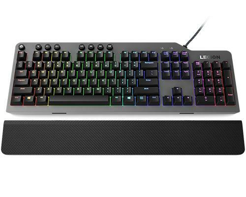 Lenovo Legion K500 RGB Mechanical Gaming Keyboard, USB, Detachable Palm Rest,