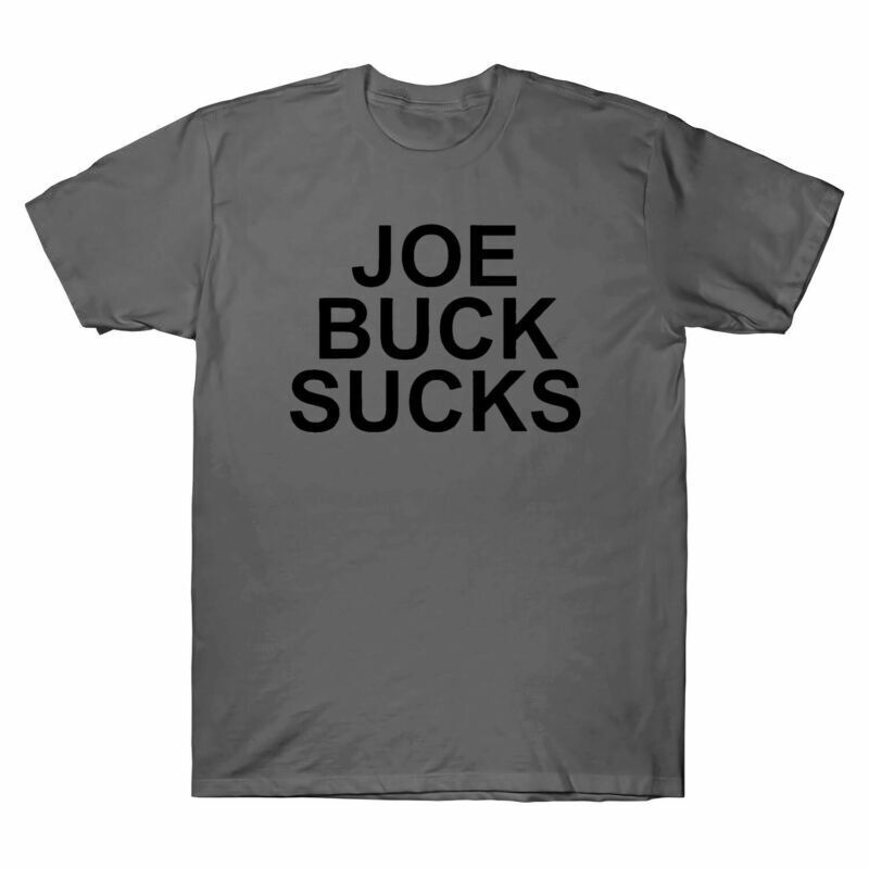 Joe Buck Sucks Funny Gift Graphic Men's Short Sleeve T Shirt Cotton Tee Gift