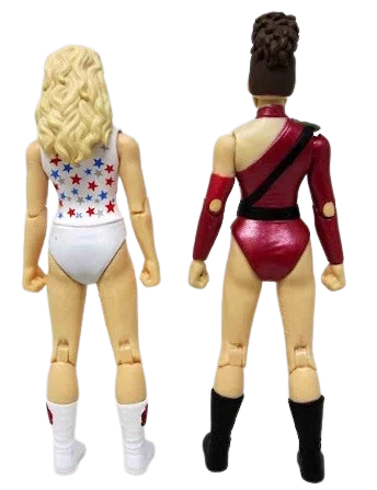 GLOW Debbie Eagan & Ruth Wilder Action Figure 2-Pack [OE] Foto 3 de 4
