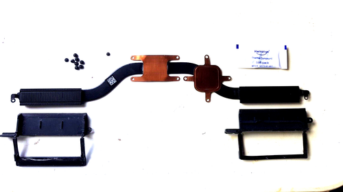 APPLE MACBOOK PRO 15 A1398 15" 2012 EARLY 2013 COOLING HEATSINK/SCREW/PASTE KIT - Picture 2 of 6
