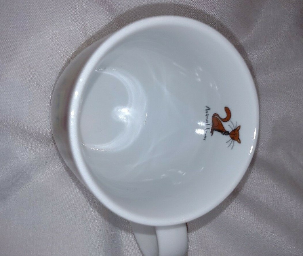 Cats ANIMAL LOVER Mug Coffee Tea Kittens Pets Felines Fine Porcelain H&H Cup Vet
