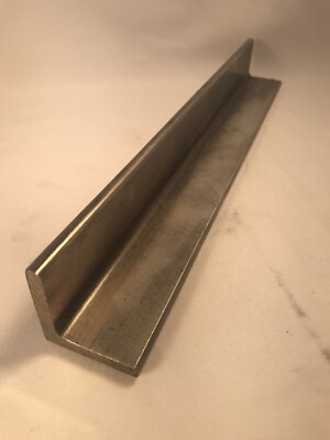 1.5'' x 1.5'' 304 Stainless Steel Angle 1/4'' Thick, 12'' Long