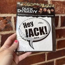 Duck Dynasty Auto Decal Bumper Sticker Hey Jack Uncle Si Ae