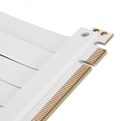 PCIE 3.0 X16 Extender Riser Cable High Shielding Property 180° Flexible PCIE Hot