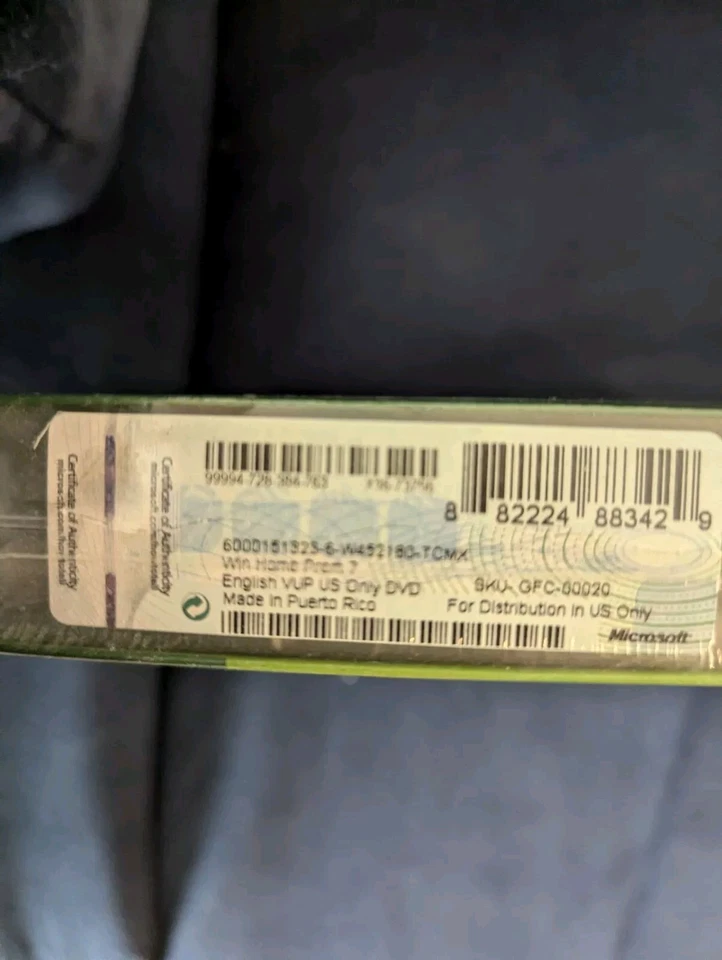 Microsoft Windows 7 Home Premium Upgrade 32 & 64 Bit DVDs MS WIN =RETAIL BOX= - Image 3 of 4