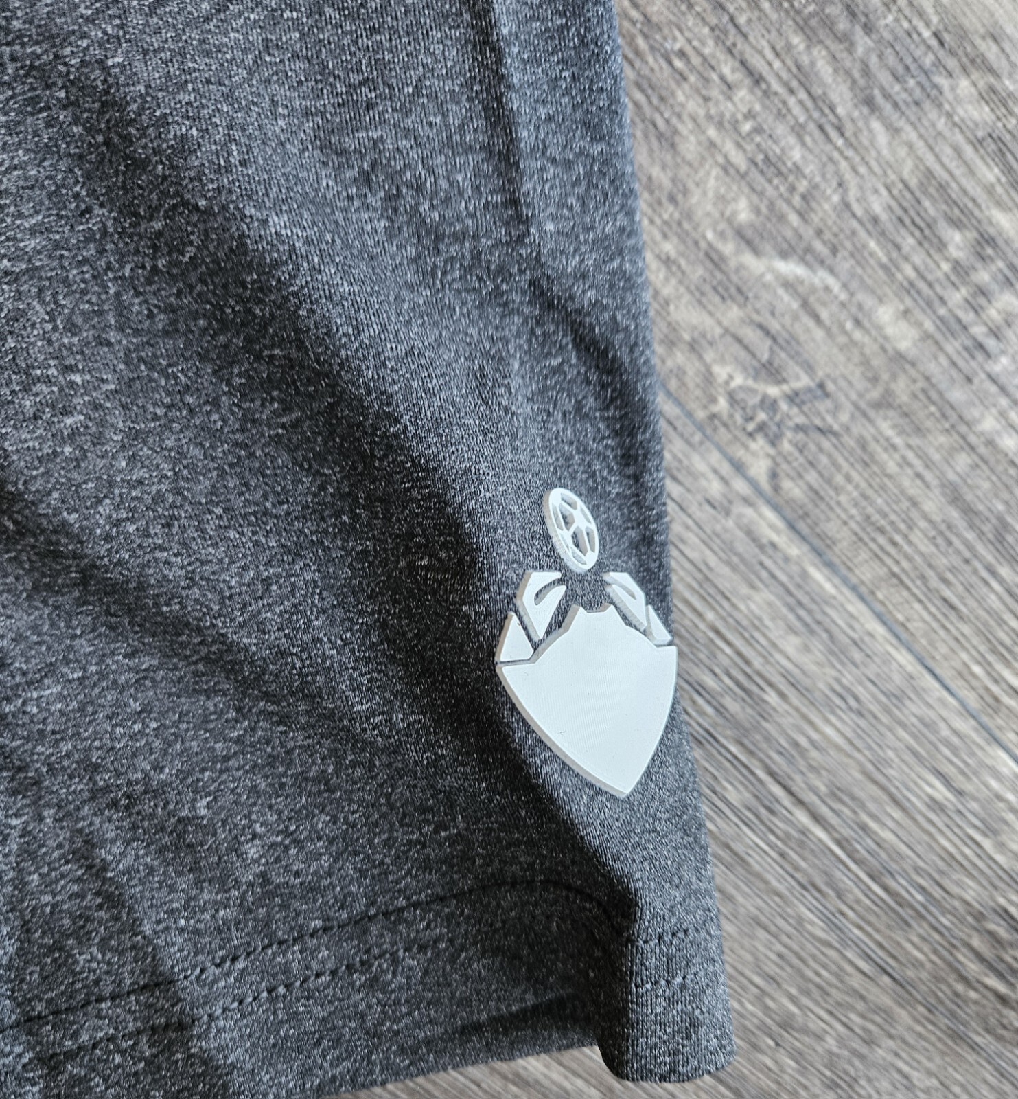 NWT Charly Tampico Madero Jaiba Brava Polo Shirt Dark Gray Men's Size