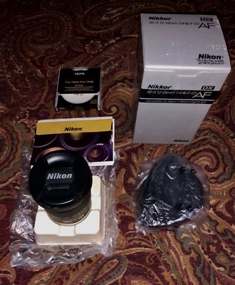 NIKON AF-S AS DX ZOOM NIKKOR 12-24mm f/4 G IF-ED M/A LENS DLSR USA
