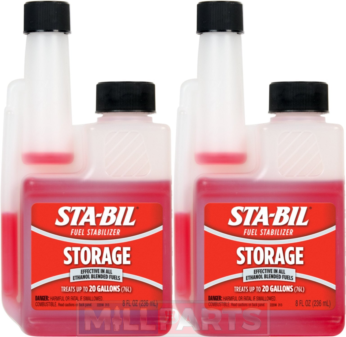 2 X STABIL Stabil Fuel Stabilizer Storage Petrol Treatment Additive