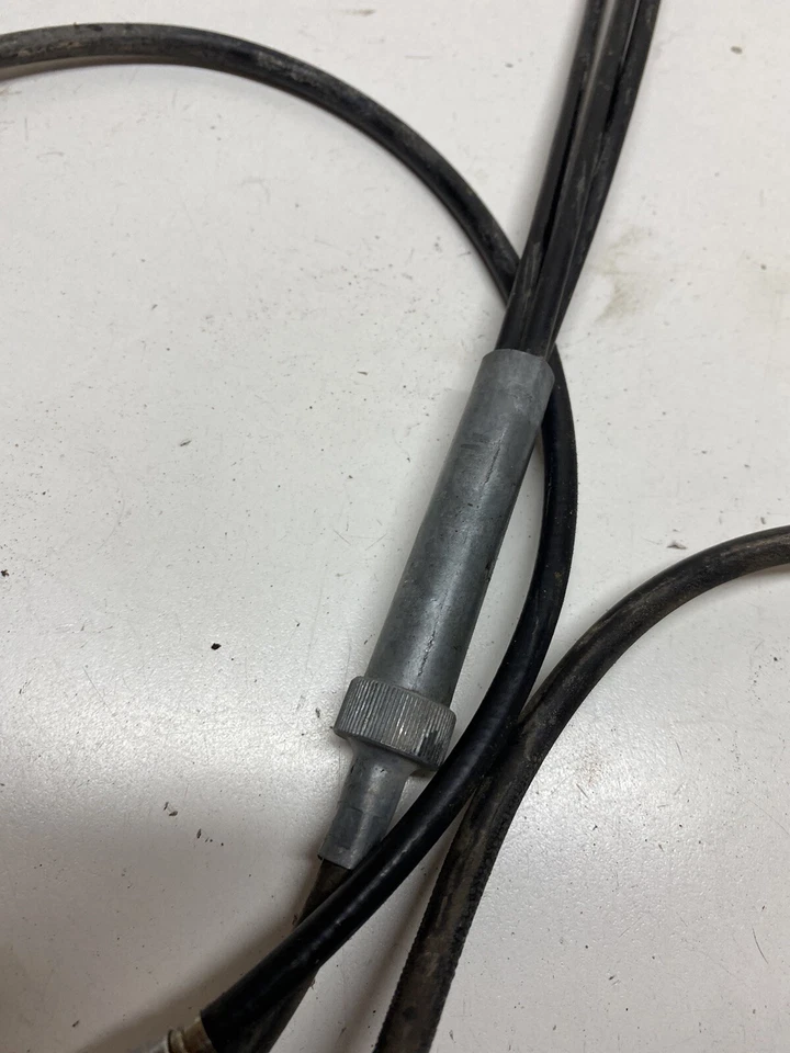 1976 76 SUZUKI GT250 gt 250 HUSTLER GOOD CABLE Throttle Tube Kill Free Ship - Image 4 of 4