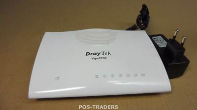 DrayTek Vigor 2760N Annex A 300 Mbps 802.11n Wireless N Router VDSL2 INCL PSU