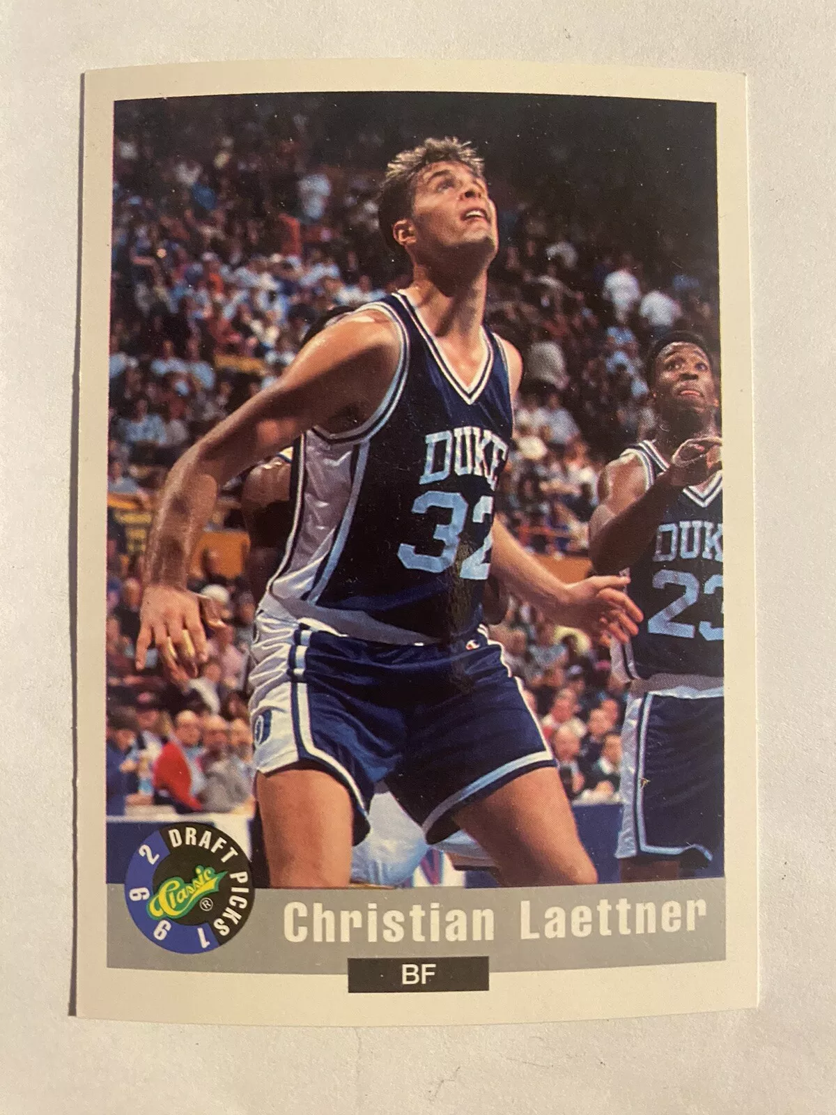 Christian Laettner trading card