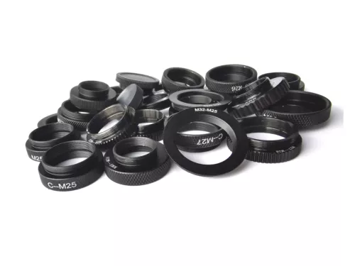 RMS to M25 M26 M27 M32 M42 C-Mount  Lens Adapter Ring for Microscope Objective