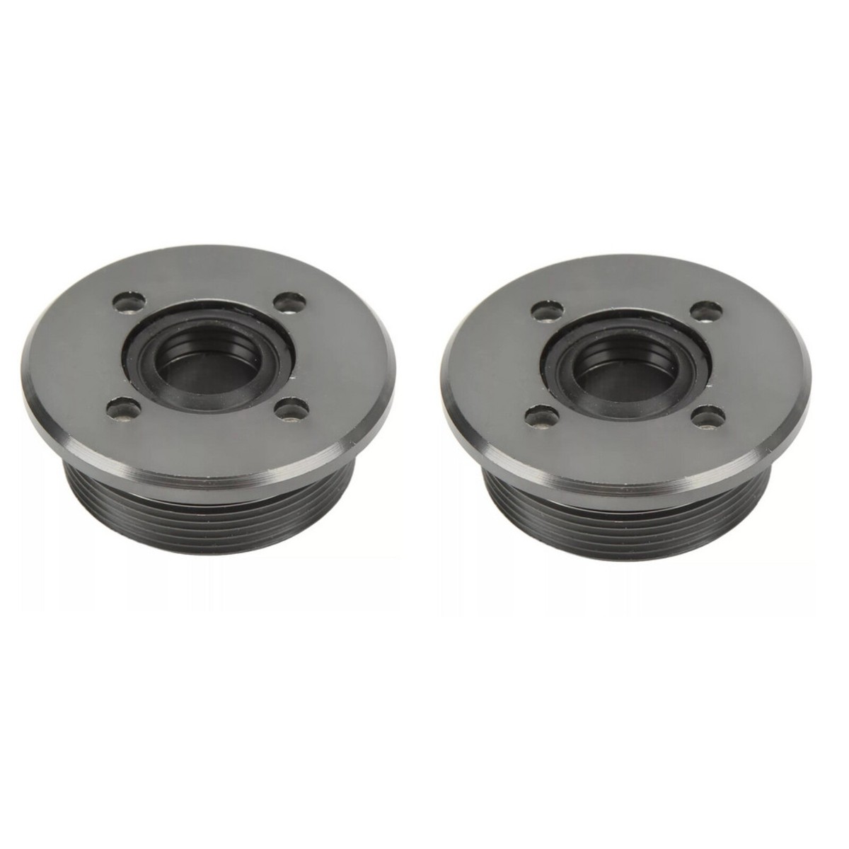 2Pcs End Cap with Seals Fit Yamaha Outboard Tilt Trim 60-75-85