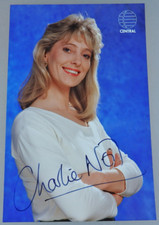 Handschriftliches Autogramm US TV Moderatorin Charlie Neil um 1980 (108628)