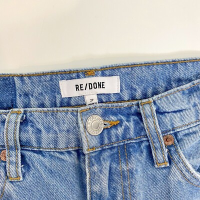 RE/DONE Womens' 70s Straight Jean Sz 27 | eBay