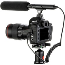Pro a99 VM SC shotgun mic for Sony alpha a99 a77 a68 a65 a58 better audio sound