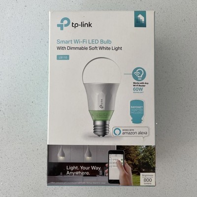 TP-Link Kasa LB110 Smart WiFi LED Leuchtmittel E27 warmweiß dimmbar 