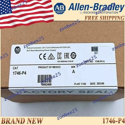 1746P4 AB 1746-P4/A SLC 500 Power Supply Module New Sealed US 1746-P4 serA