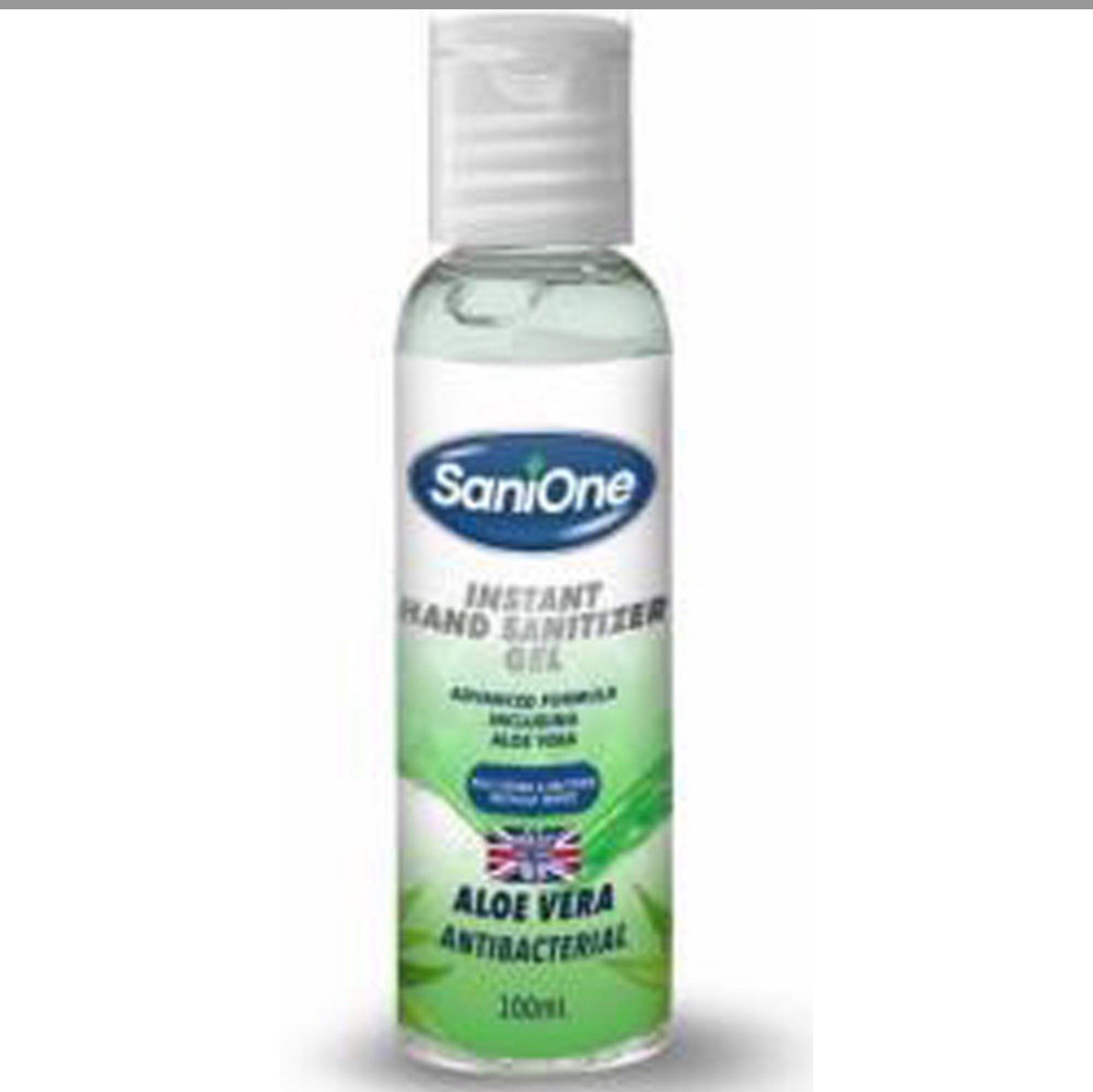 1x SaniOne - 70% Alcohol Hand Sanitiser Gel - Aloe Vera Antibacterial | 100mL