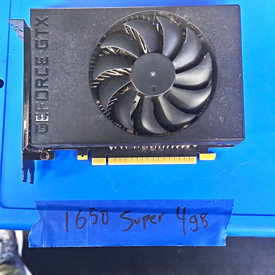 NVIDIA GeForce GTX 1650 SUPER 4GB GDDR6 PCIe x16 DP/HDMI/DVI-D 6-Pin