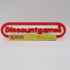 Juego NES Nintendo DR. MARIO / DOCTOR MARIO - &iexcl;NUEVO Y Precintado con Aut&eacute;ntica Costura H!