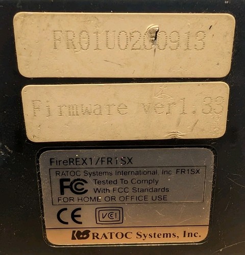 Ratoc FR1 SX FIREREX 1 50 Pin Ultra Scsi auf Firewire 400 Adapter - Bild 6 von 6
