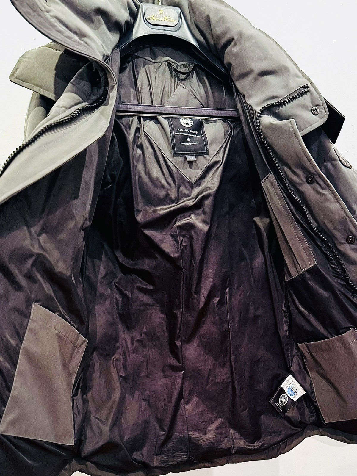 AUTHENTIC CANADA GOOSE ARCTIC PROGRAM COAT  2062M BLACK  M WINTER SKI LUXURY thumbnail 5