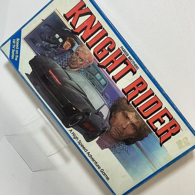 Knight Rider board game Nice 4 Corners 0071 David Hasselhoff  99% Complete Vtg