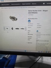 12 Valve Rocker Arm Genuine Oem Mopar 5047896ad Single Rocker New 12 Valve Rocker Arm Genuine Oem Mopar 5047896ad Single Rocker New
