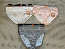 Women s Warners Microfiber Hipsters size 8/XL total 9 pair brand new with tags