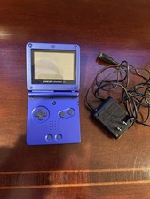 Nintendo Game Boy Advance SP 2002 Cobalt Blue AGS-001 w/ Charger Tested READ