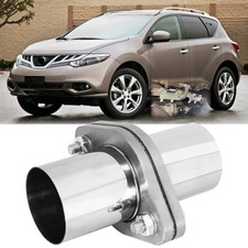 For Nissan Murano Exhaust Flange Repair Pipe Kit 2 Bolts Adapter Connect Reducer