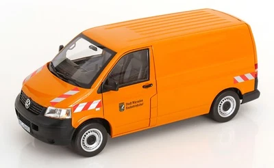 1:18 Norev VW T4 transporter Baubetriebshof 2003 orange - Bild 1 von 4