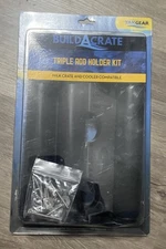 YakGear Build a Crate Triple Fishing Rod Holder Set BAC3