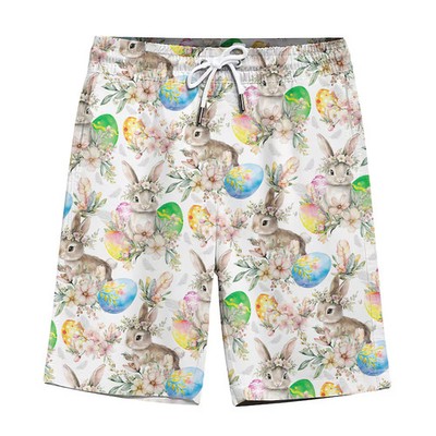 Funny Colorful Easter Hawaiian Shortrs