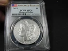 2023 MORGAN DOLLAR***PCGS MS70***VERY SCARCE ADVANCED RELEASE HOLDER