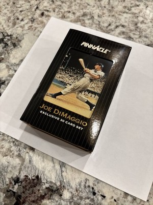 Score Pinnacle Joe DiMaggio 30 Card Set-New with Tin Box Limited Edition 1993