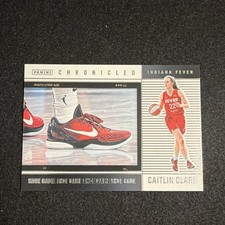 2025 Panini Caitlin Clark Chronicled Shoe Game Insert #73 Indiana Fever