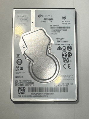 Seagate BarraCuda Pro ST1000LM049 2.5 7.200RPM 1TB SATA HDD