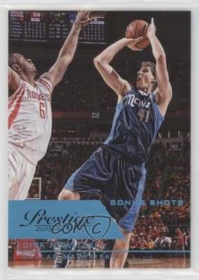 2015-16 Panini Prestige Bonus Shots Blue 89/99 Dirk Nowitzki #151 HOF 1gg4