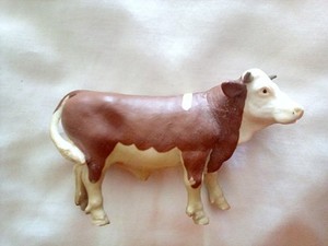 schleich retired fleckvieh young bull