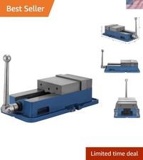 Heavy-Duty 6-Inch Milling Vise with Superior Clamping Power - Cast Iron Design