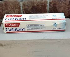 Colgate Gel-Kam Fluoride Treatment Gel Mint Flavor Preventative 4.3oz EXP 09/26