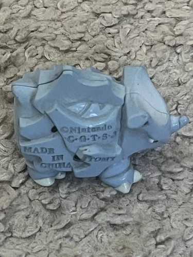 Vintage Pokémon Rhyhorn Figure Nintendo TOMY Mini Toy