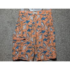 Wave Zone Swim Trunks ADULT L Shark Board Shorts Men Pocket